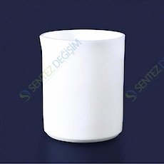 ISOLAB 025.03.500 Beher - Kısa Form - PTFE - 500 ml / 1 Adet 