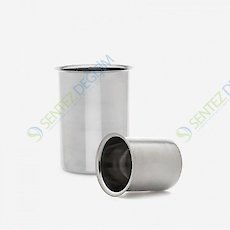 ISOLAB 025.04.901 Beher - Kısa Form - Paslanmaz Çelik - 1000 ml / 1 Adet 