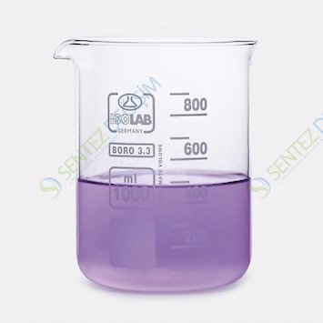 ISOLAB 025.01.600 Beher - Cam - Kısa Form - 600 ml / 1 Adet 