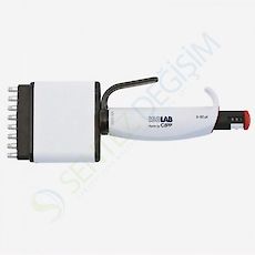 ISOLAB 011.21.300 Otomatik Pipet - 8 Kanal - Araştırma Amaçlı - 30 - 300 ul