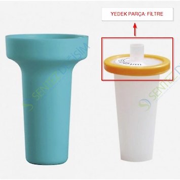 ISOLAB 610.01.006 Yedek Filtre 010.01.006 Elektrikli Pipet Pompası İçin