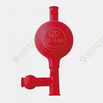 ISOLAB 011.02.001 Puar - Üç Yollu - Standart - 10 ml Kapasiteli