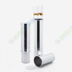 ISOLAB 022.03.003 Pipet Kutusu - Paslanmaz Çelik - 60 mm Çap - 280 / 420 mm H