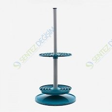 ISOLAB 022.01.001 Pipet Standı - P.P - Dik