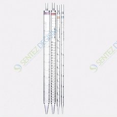 ISOLAB 083.13.100 Steril Pipet - Tek Kullanımlık - 100 ml / 50 Adet