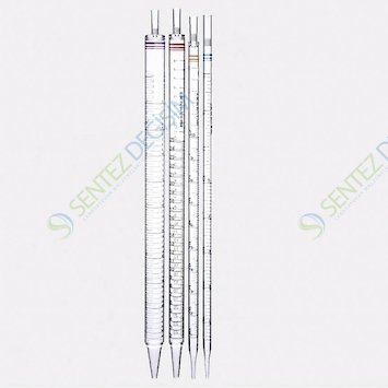 ISOLAB 083.13.100 Steril Pipet - Tek Kullanımlık - 100 ml / 50 Adet