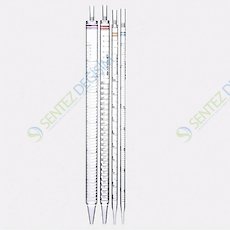 ISOLAB 083.13.010 Steril Pipet - Tek Kullanımlık - 10 ml / 200 Adet