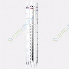 ISOLAB 083.13.002 Steril Pipet - Tek Kullanımlık - 2 ml / 500 Adet