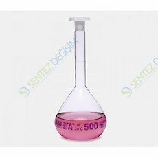 ISOLAB 013.01.905 Balon Joje Standart Şeffaf A Kalite Grup Sertifikalı Mavi Skala 5000 ml NS 34/35 (2 adet)