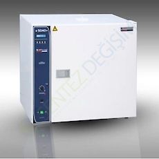 Elektromag M5040 P Kuru Hava Sterilizatörü (Alüminyum İç Gövdeli) PID kontrollü dijital timerli termostat, fan motorlu sirkülasyon +5... 250 °C / 100 L