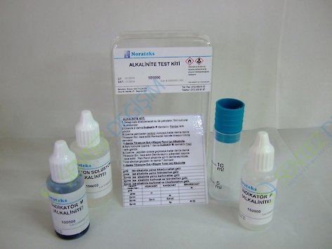 NORATEKS Alkalinite Test Kiti (10000) 1 damla=50ppm / 1 Kutu