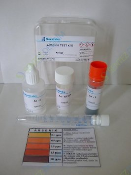 NORATEKS Arsenik Test Kiti (100020) 0.1-0.5-1.0-2.5-5.0-10.0 ppm / 1 Kutu