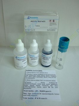 NORATEKS Asidite Test Kiti (100030) (1damla=50ppm) (mg/lt)
