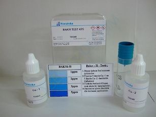 NORATEKS Bakır Test Kiti (100040) 1 - 2 - 3 - 5 ppm / 1 Kutu