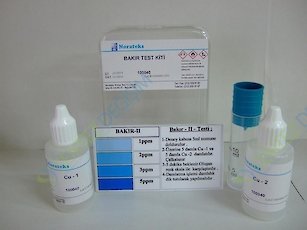 NORATEKS Bakır Test Kiti (100040) 1 - 2 - 3 - 5 ppm / 1 Kutu