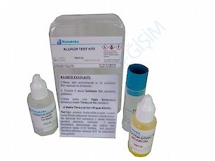  NORATEKS Klorür Test Kiti (100110) (1damla=30ppm (mg/lt) / 1 Kutu
