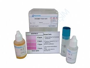 NORATEKS Kromat Test Kiti (100120 0.5-1.0-1.5-2.0 ppm (mg/lt) / 1 Kutu