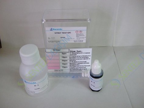 NORATEKS Nitrat Test Kiti(100160) ;5-10-20-30-50) ppm (mg/lt)