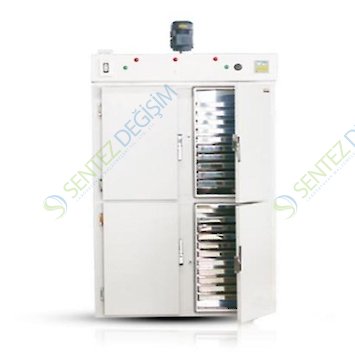 Elektromag M1074 Endüstriyel Fırın 580 L 250 °C PID dijital termostat timer, hava sirkülasyon, 40 tepsi