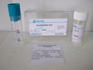 NORATEKS Sülfür Test Kiti(100240) (Kalitatif) / 1 Kutu