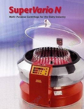 Funke Gerber Super Varıo-N Çok Amaçlı Dijital Isıtmalı Santrifüj