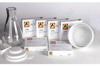 Filterlab Kantitatif Filtre Kağıdı Hızlı Siyah 90 mm 80 gr/m2 80 gr/m2 Ref:1238