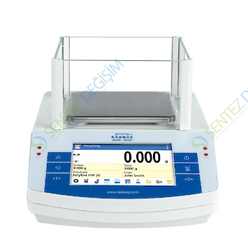 RADWAG PS 3000.X2 Hassas Terazi 3000 g / 0.001 g Dahili Kalibrasyon