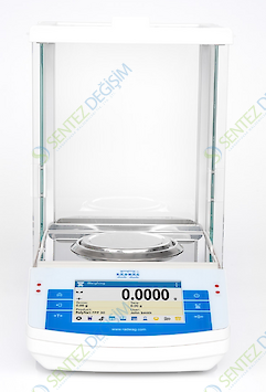 RADWAG AS 60/220.X2 PLUS Analitik Terazi 60-220 g / 0.01-0.1 mg Dahili Kalibrasyon