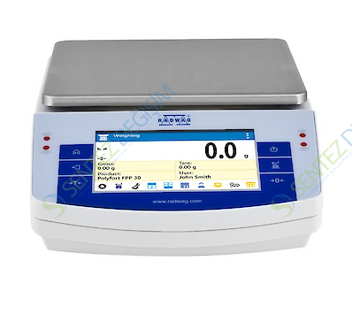 RADWAG WLC 6.X2 Hassas Terazi 6 kg / 0.1 g Dahili Kalibrasyon