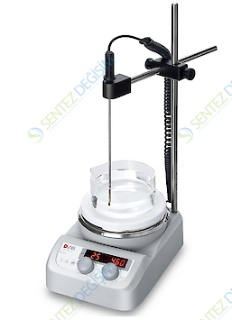 DLAB MS-H280-Pro Isıtıcılı Manyetik Karıştırıcı 200... 1.500 rpm / RT... 280 ℃ / 3 L