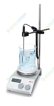 DLAB MS-H-ProT Paketi 1 Sensörlü Dijital Manyetik Ocak Plakası