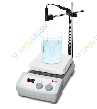 DLAB MS7-H550-S Isıtıcılı Manyetik Karıştırıcı