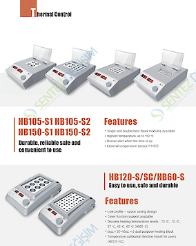 DLAB HB105-S1 LED Dijital Tek Modül Kuru Blok Isıtıcı