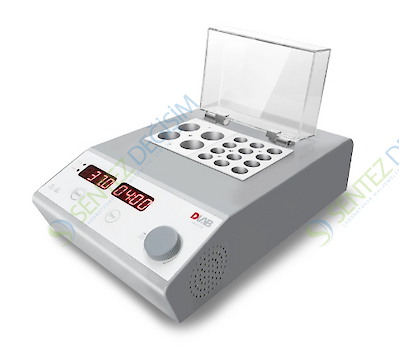 DLAB HB105-S2 LED Dijital Çift Modül Kuru Blok Isıtıcı RT+5... 105 °C / ±0. 2 °C