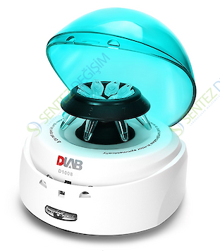 DLAB D1008 Yeşil Kapaklı Mikro Santrifüj 0.2 / 0.5 /1.5 / 2.0 mL X 8 / 7000 rpm