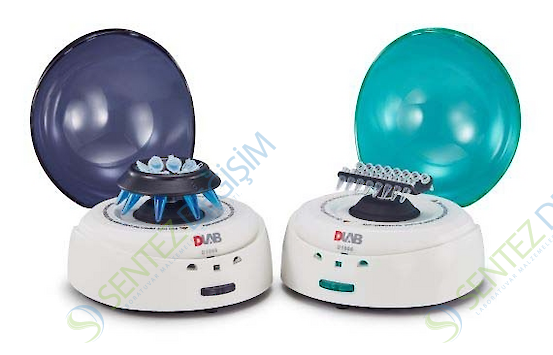 DLAB D1008 Yeşil Kapaklı Mikro Santrifüj 0.2 / 0.5 /1.5 / 2.0 mL X 8 / 7000 rpm
