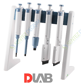 DLAB TopPette Ayarlanabilir Oniki Kanallı Otomatik Pipet 0.5-10 μL