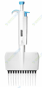 DLAB MicroPette Plus 12 Kanallı Ayarlanabilir Otomatik Pipet 50-300 μl