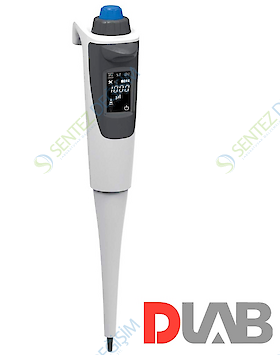 DLAB dPette⁺ Multi Fonksiyonel Otomatik Pipet Elektronik Dijital Ekranlı (30-300 µL)