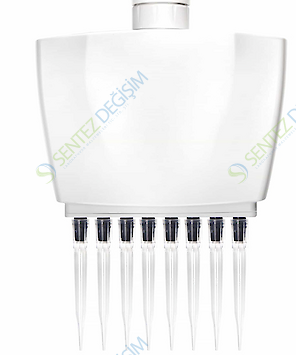 DLAB dPette⁺ 8 Kanallı Elektronik Pipet Dijital Ekranlı (10-100 µL)