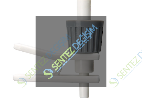 DLAB Vakumlu Aspirasyon Sistemleri Aksesuarları Retrüzyon Uç Adaptörü 200μl