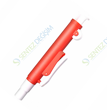 DLAB Levo E Pipet Puarı 25 mL / Kırmızı - (Pi-Pump, Pipet Pompası)