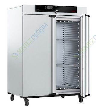 MEMMERT UN 750 Fanlı Etüv , 749 litre , Paslanmaz Çelik +5 °C - 300 °C