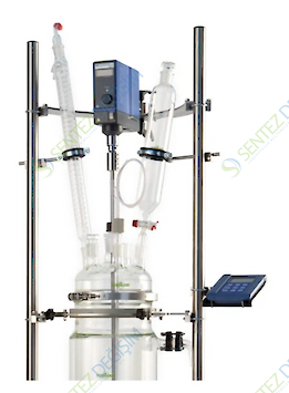 Ceketli Cam Reaktör Sistemi 15 LT