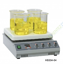 MTOPS HS334-04 Isıtıcılı Çok Noktalı Manyetik Karıştırıcı