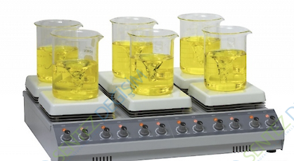 MTOPS HS15-03P Çoklu Isıtıcı Manyetik Karıştırıcı 1500 rpm 380 °C