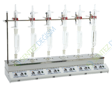 EAMDS 9602-06 Dijital Çoklu Manyetik Karıştırıcılı Balon Isıtıcı