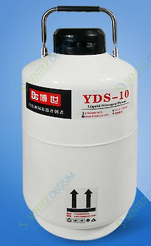 BOSS CRYO YDS-10 10L Sıvı Azot Saklama Tankı