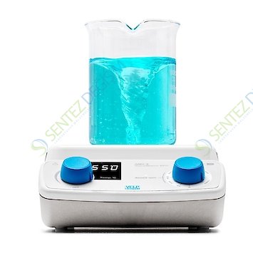 VELP AREC.X 7 Problu Dijital Isıtıcılı Manyetik Karıştırıcı ,Karıştırma hacmi 15 L / 50 - 1500 rpm / - 550 °C