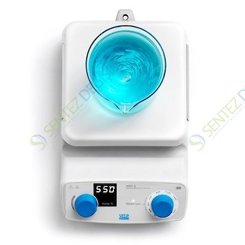 VELP AREC.X 7 Problu Dijital Isıtıcılı Manyetik Karıştırıcı ,Karıştırma hacmi 15 L / 50 - 1500 rpm / - 550 °C